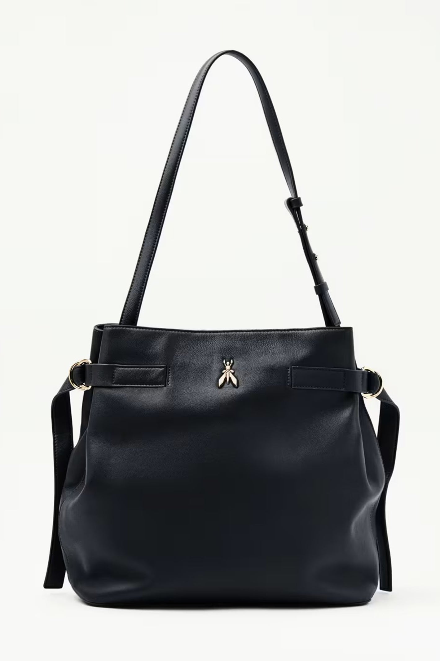 Patrizia Pepe 2B0150 Borsa Black Bucket Bag*
