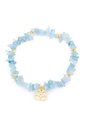 Boho Betty Sana Blue Lace Agate Gold Stretch Bracelet BRRCBLAGLD No.67, packshot