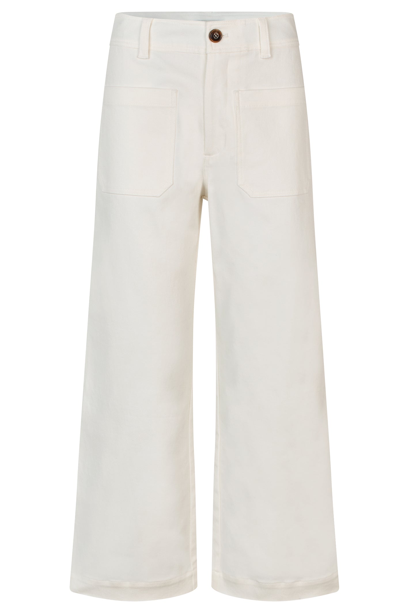 Dea Kudibal 0270425 MiaDea White Denim Wide Leg Jeans