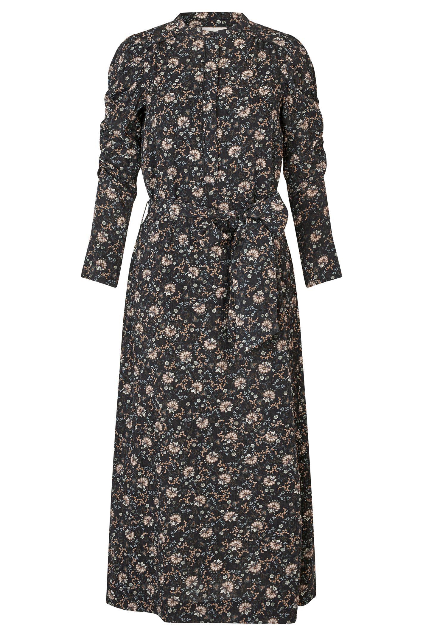 Dea Kudibal 0950725 YannaDEA EV Takashi Dark Navy Crinkle Dress