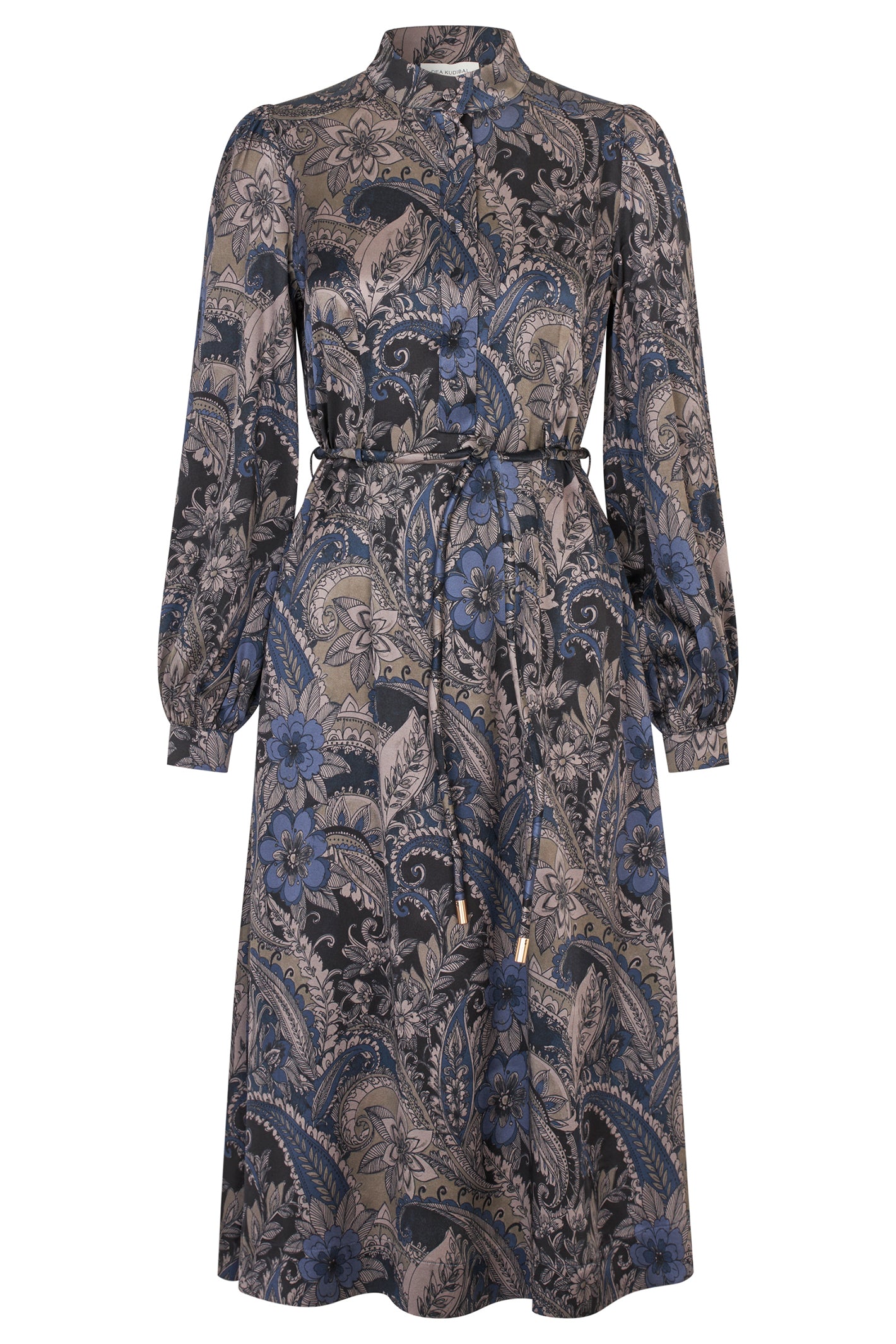Dea Kudibal 1000725 TeodoraDEA Sayo Millennium Print Stretch Silk Dress