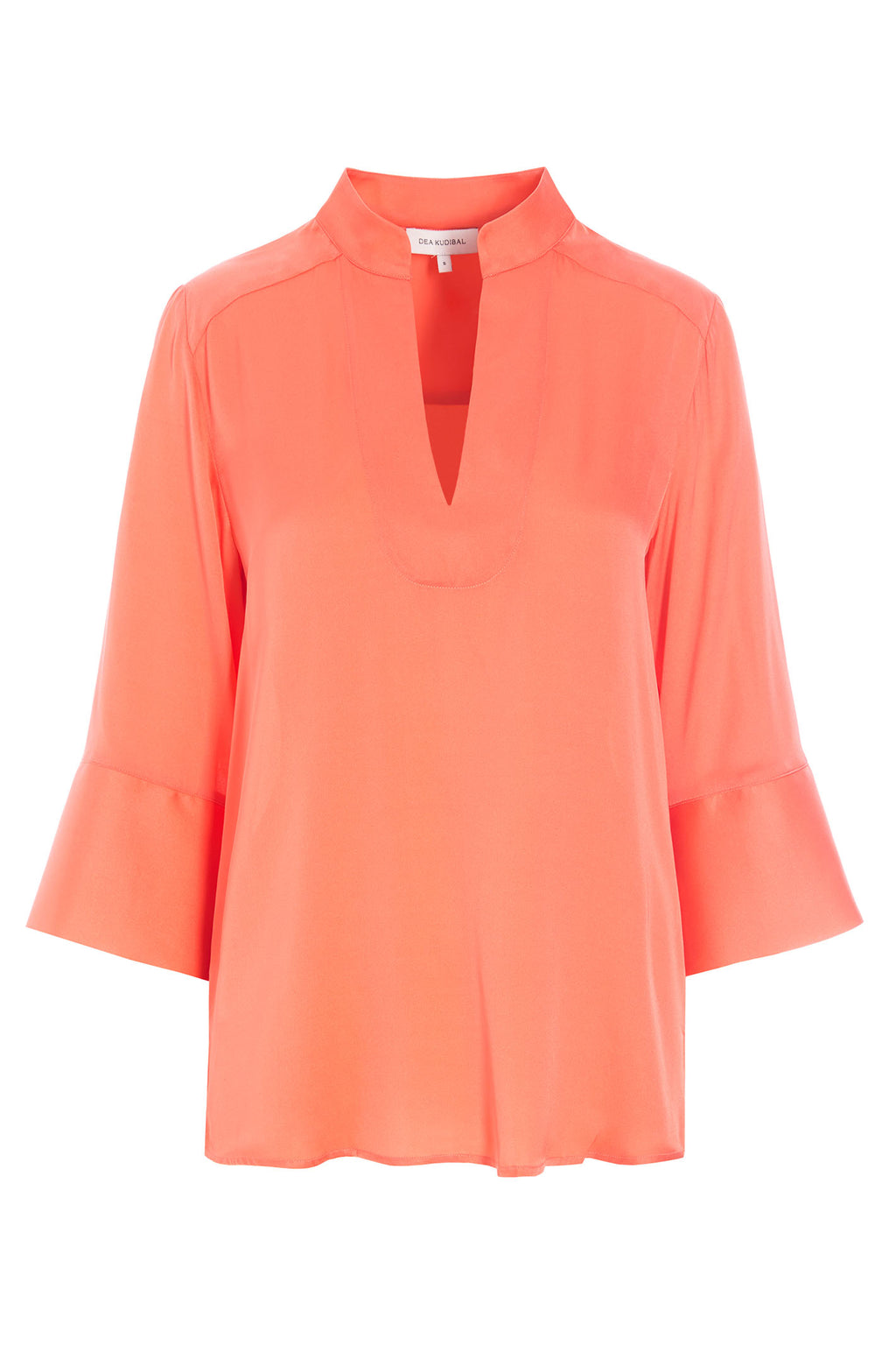 Dea Kudibal Lysannadea 1010124 Marmalade Orange Silk Blouse