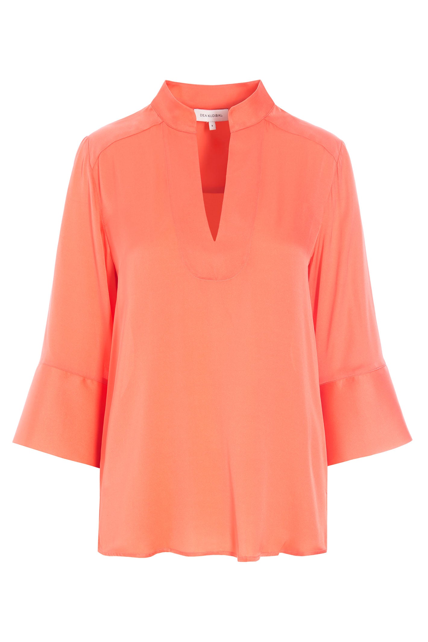 Dea Kudibal Lysannadea 1010124 Marmalade Orange Silk Blouse