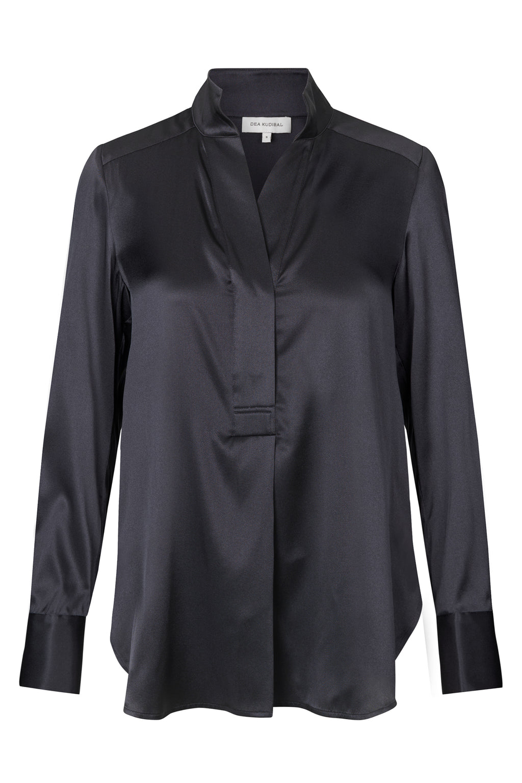 Dea Kudibal 1800724 Natedea Inkpot Blue Silk Blouse