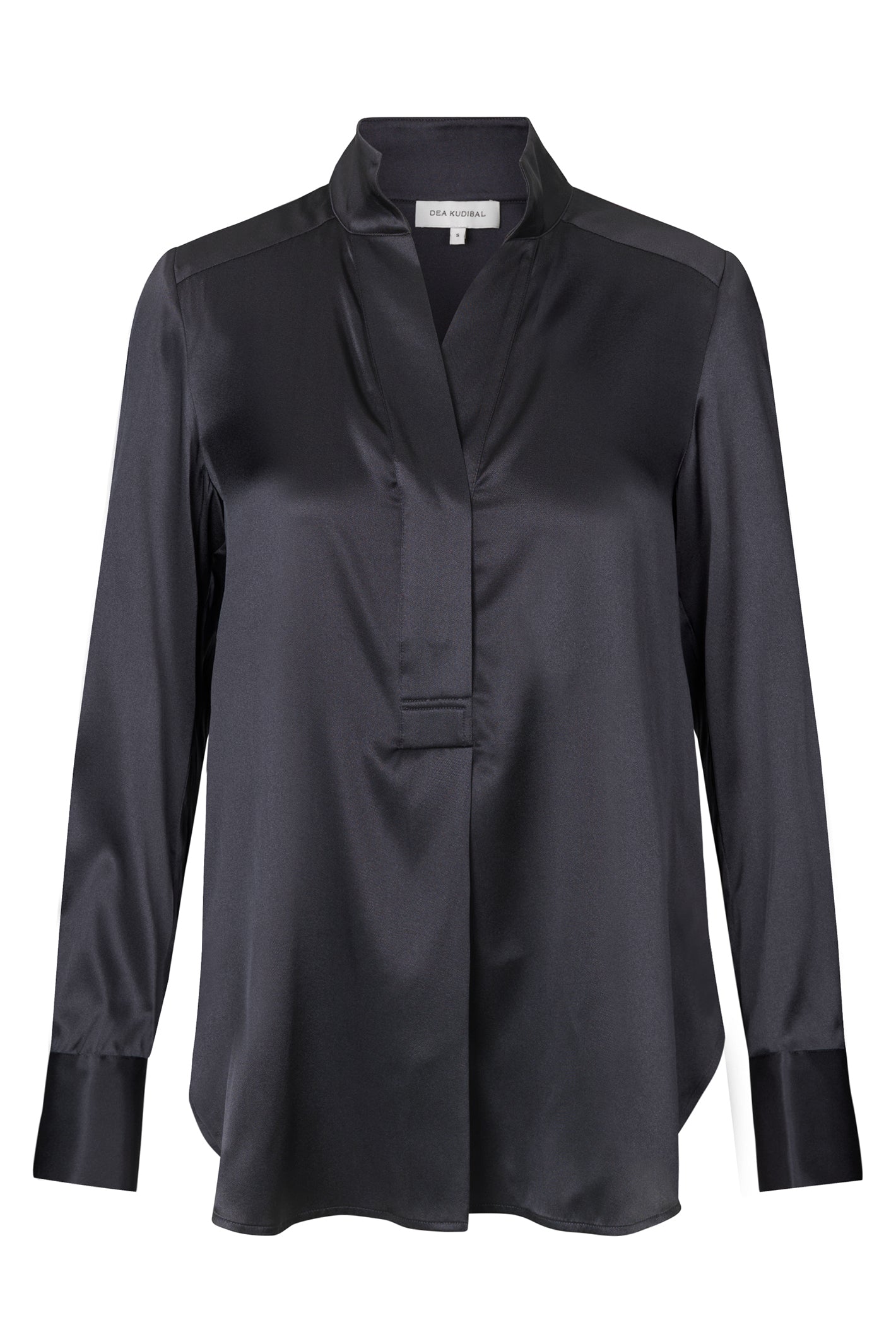 Dea Kudibal 1800724 Natedea Inkpot Blue Silk Blouse