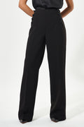 Dea Kudibal 2250725 isobelDea Trousers with Deco Buttons Black, front close view