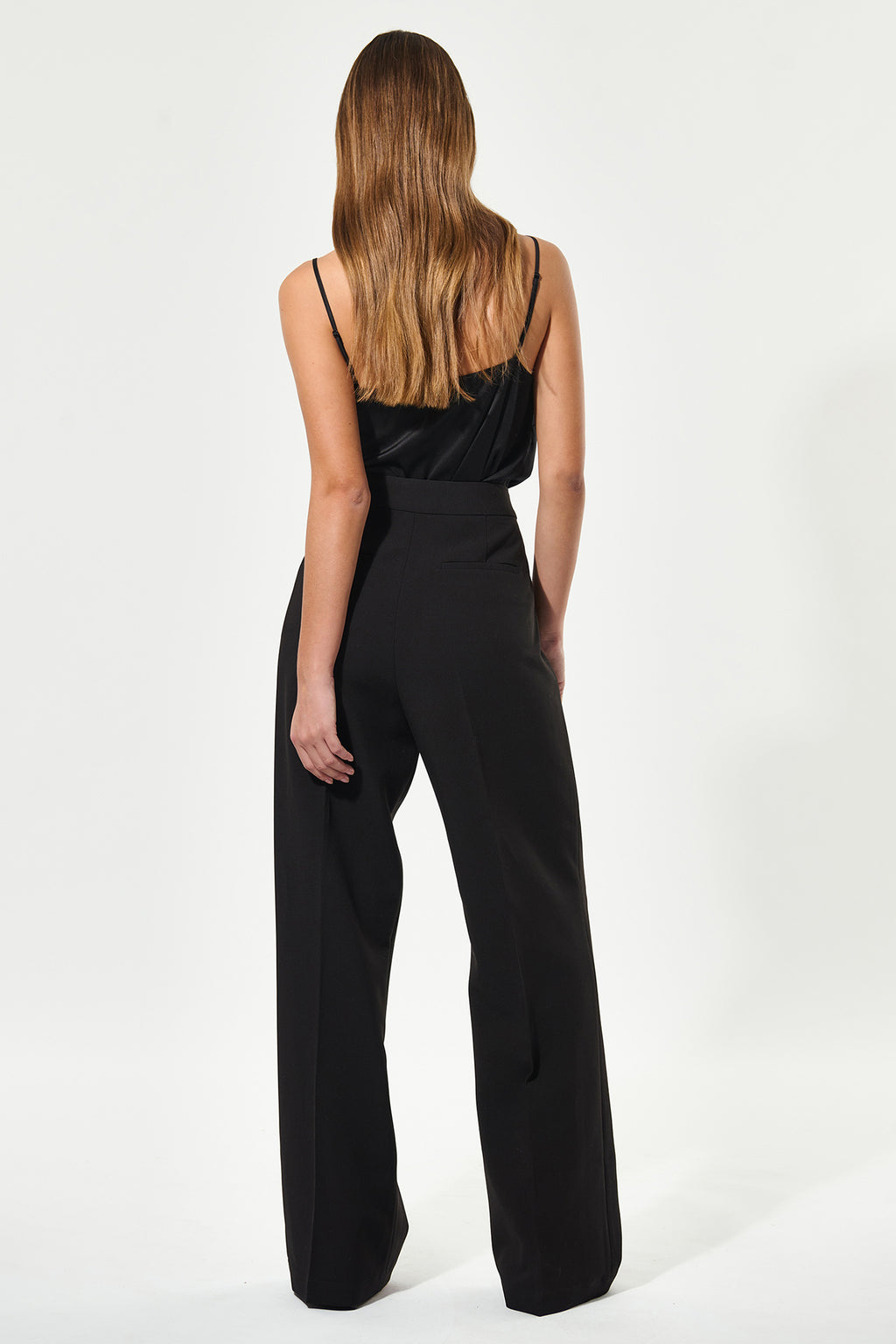 Dea Kudibal 2250725 isobelDea Trousers with Deco Buttons Black, back view