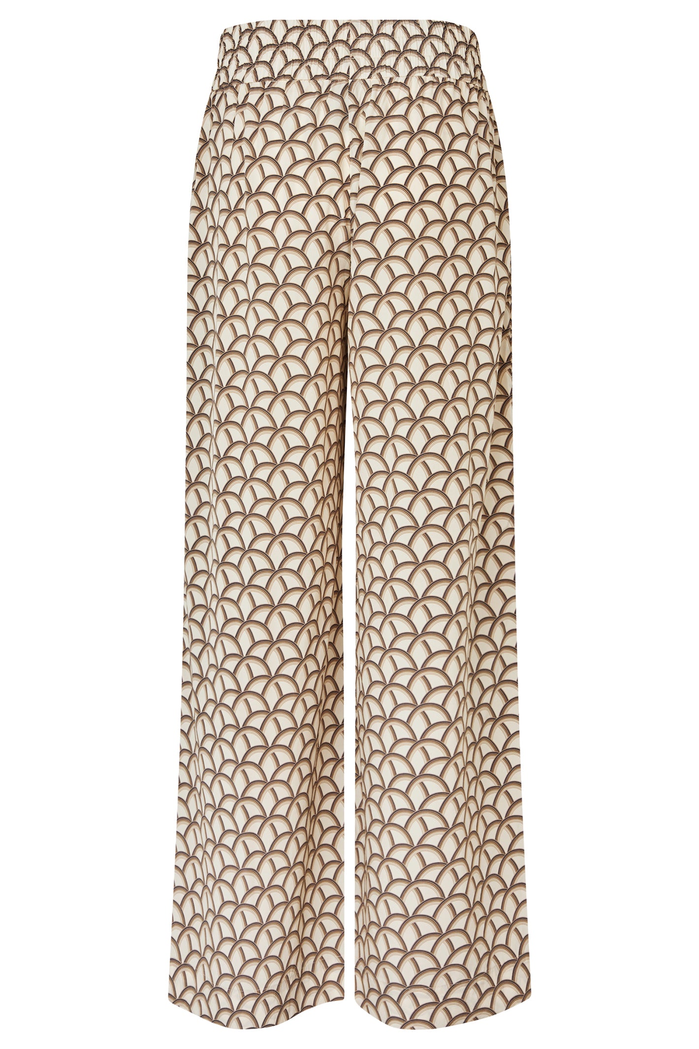 Dea Kudibal 3190126 MargoDEA Mocha Wings Silk Elasticated Waist Trouser