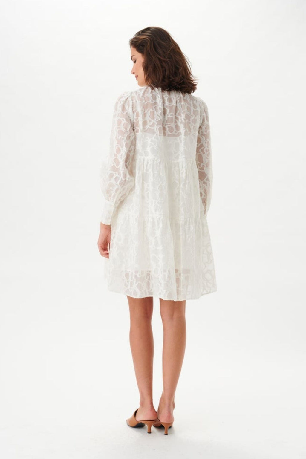 Dea Kudibal 440122NS Kindra Dress Nat. White, back view