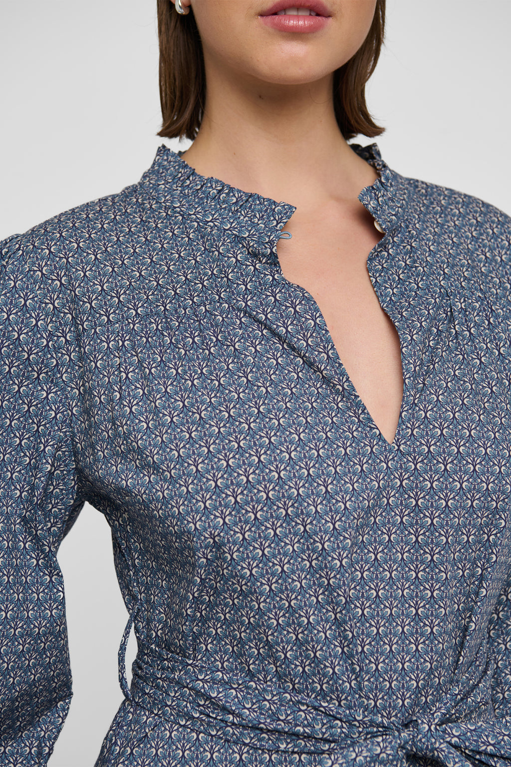 Dea Kudibal BelindaDEA 0470126 Embrace Blue Print Dress