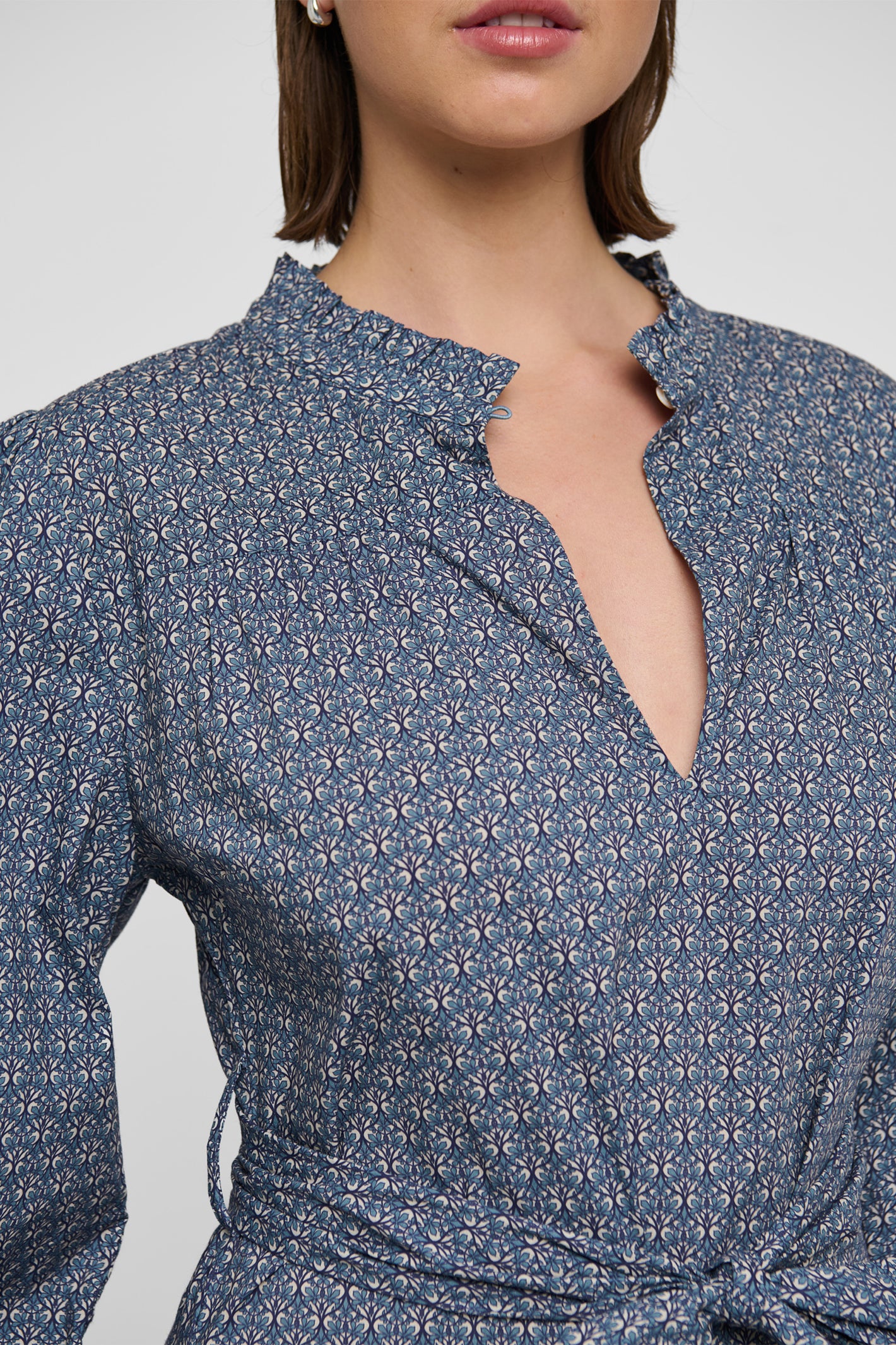 Dea Kudibal BelindaDEA 0470126 Embrace Blue Print Dress