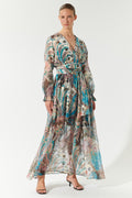 Dea Kudibal Cleodea Masquerade Blue Cut Out Dress 1321024*