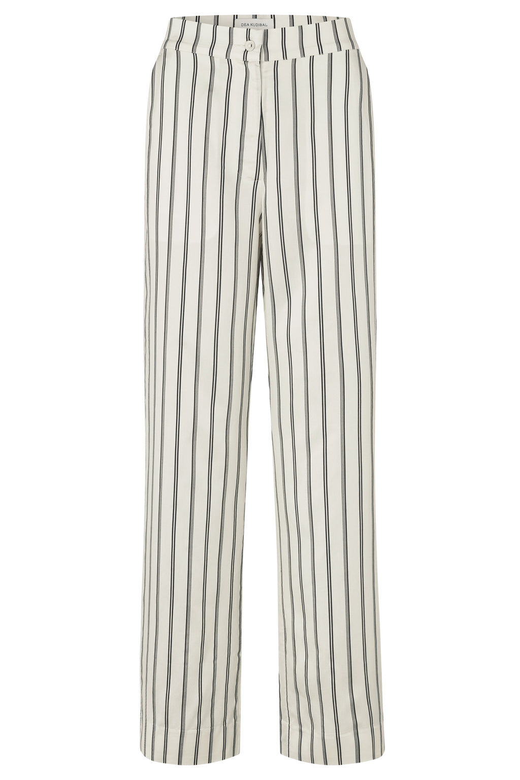 Dea Kudibal EvelinDEA 3080326 Beige Pinstripe Flare Trousers, product back view