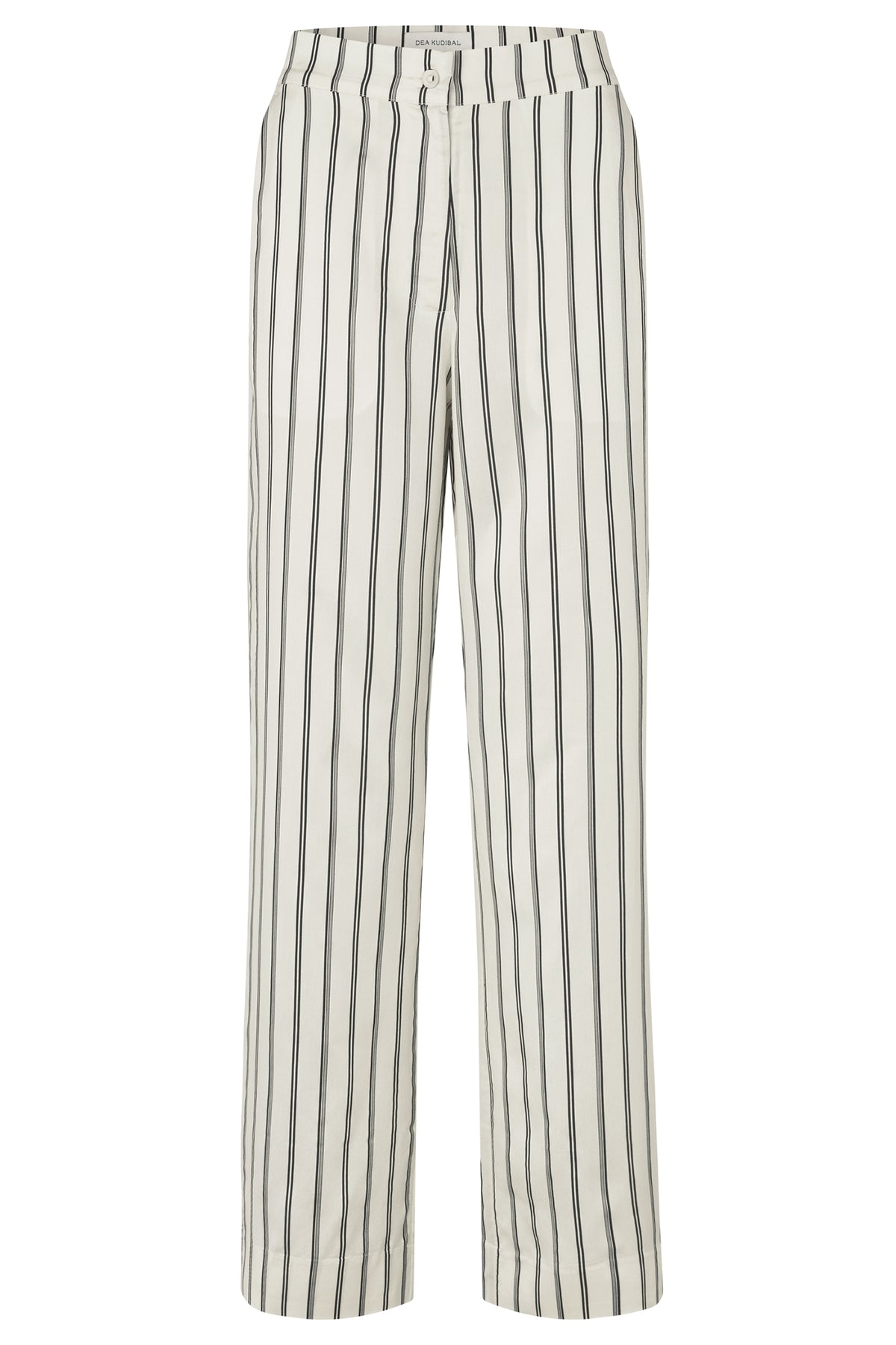 Dea Kudibal EvelinDEA 3080326 Beige Pinstripe Flare Trousers, product back view