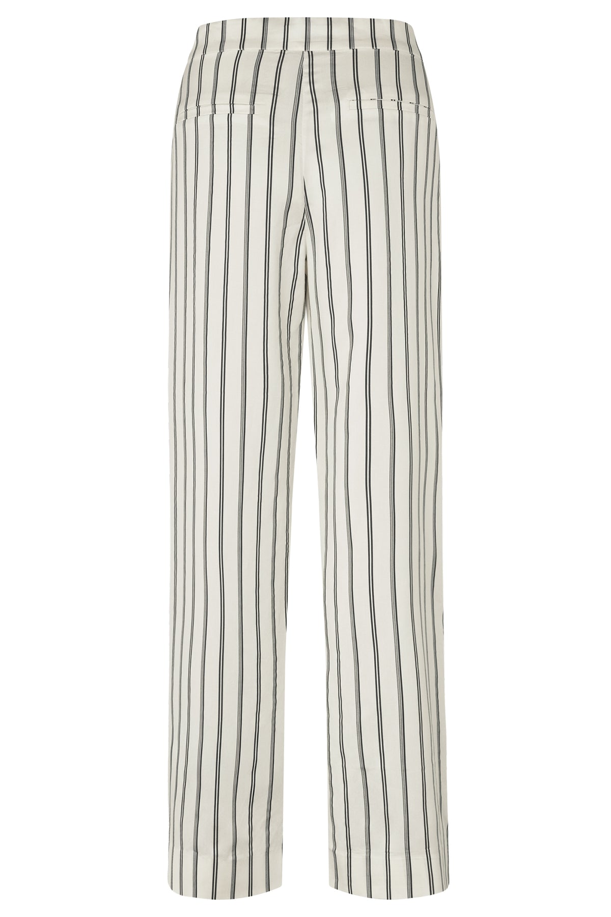 Dea Kudibal EvelinDEA 3080326 Beige Pinstripe Flare Trousers, product front view