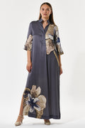 Dea Kudibal HelgaDEA 1250126 Belladonna Steel Grey Kimono Dress