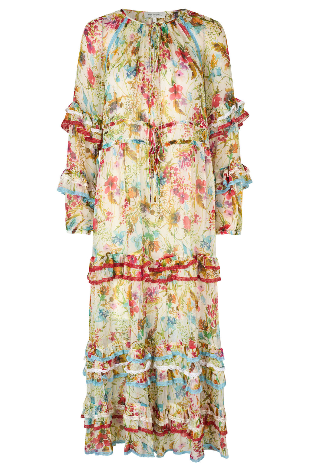 Dea Kudibal Juliettadea 0060125 Blossom Print Maxi Dress