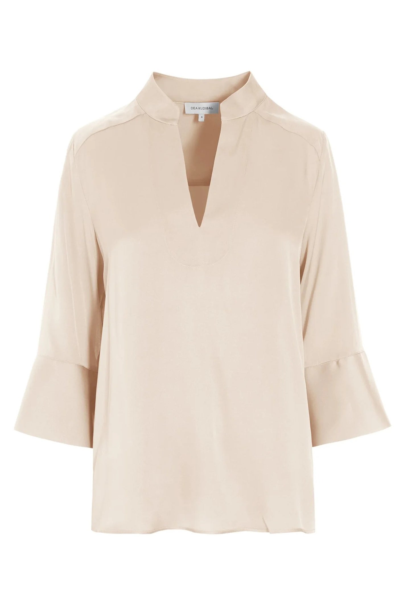 Dea Kudibal Lysannadea 1010124 Cinnamon Beige Silk Blouse