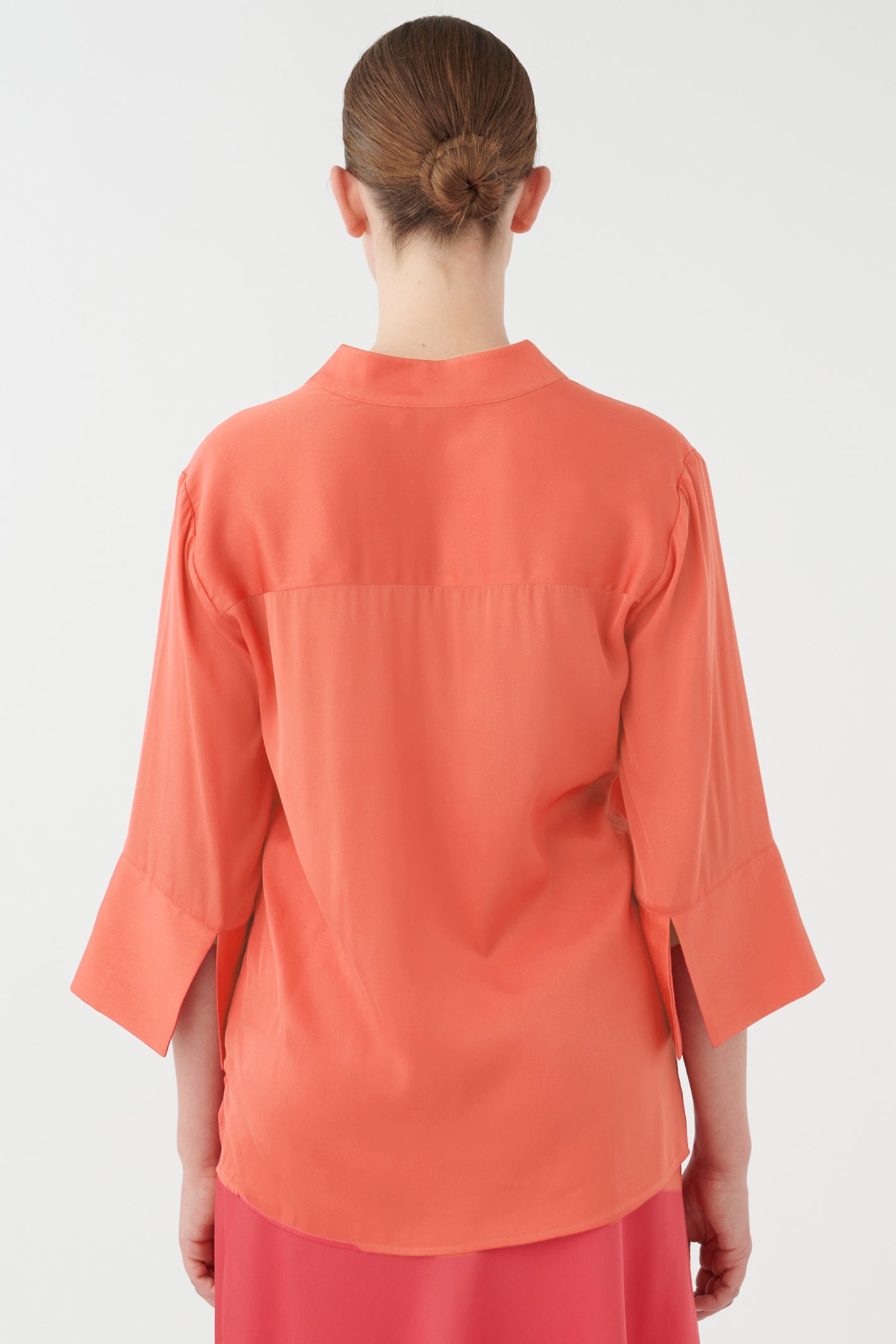 Dea Kudibal Lysannadea 1010124 Marmalade Orange Silk Blouse