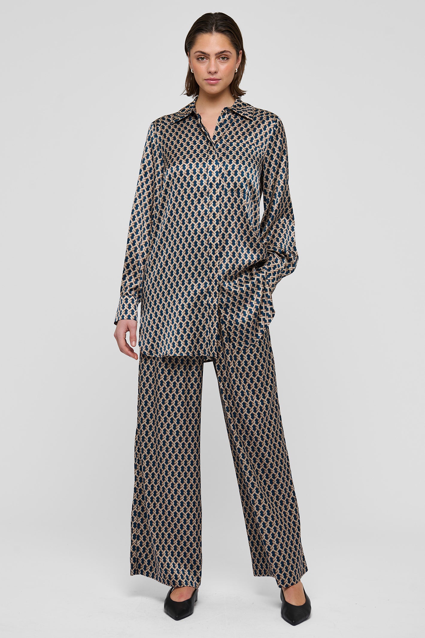 Dea Kudibal MargoDEA 0420126 Tangle Biscotti Elasticated Trousers