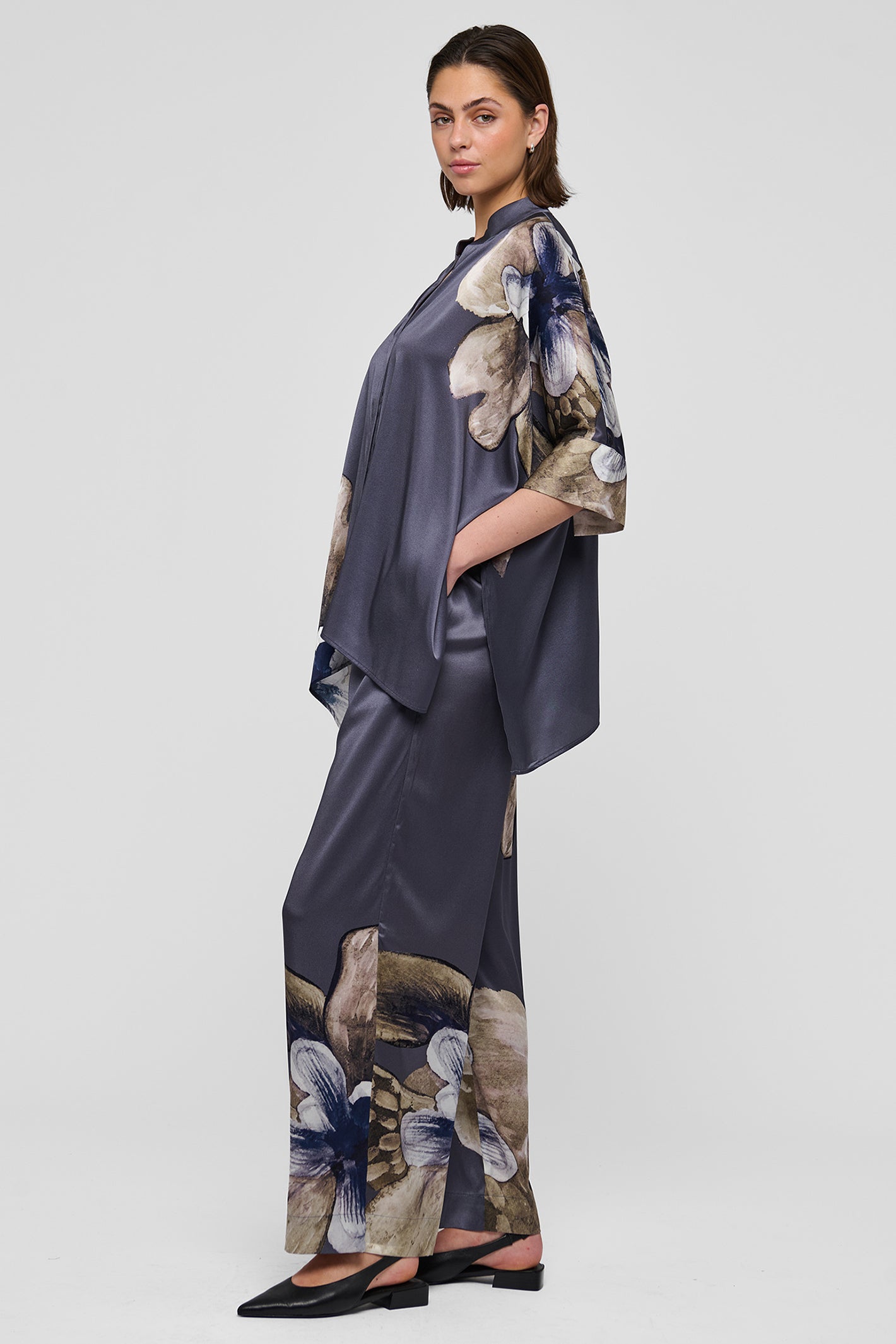 Dea Kudibal MargoDEA 1270126 Belladonna Steel Elasticated Trousers