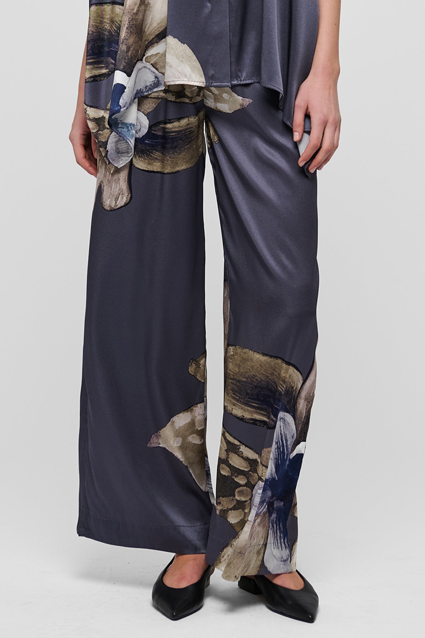 Dea Kudibal MargoDEA 1270126 Belladonna Steel Elasticated Trousers