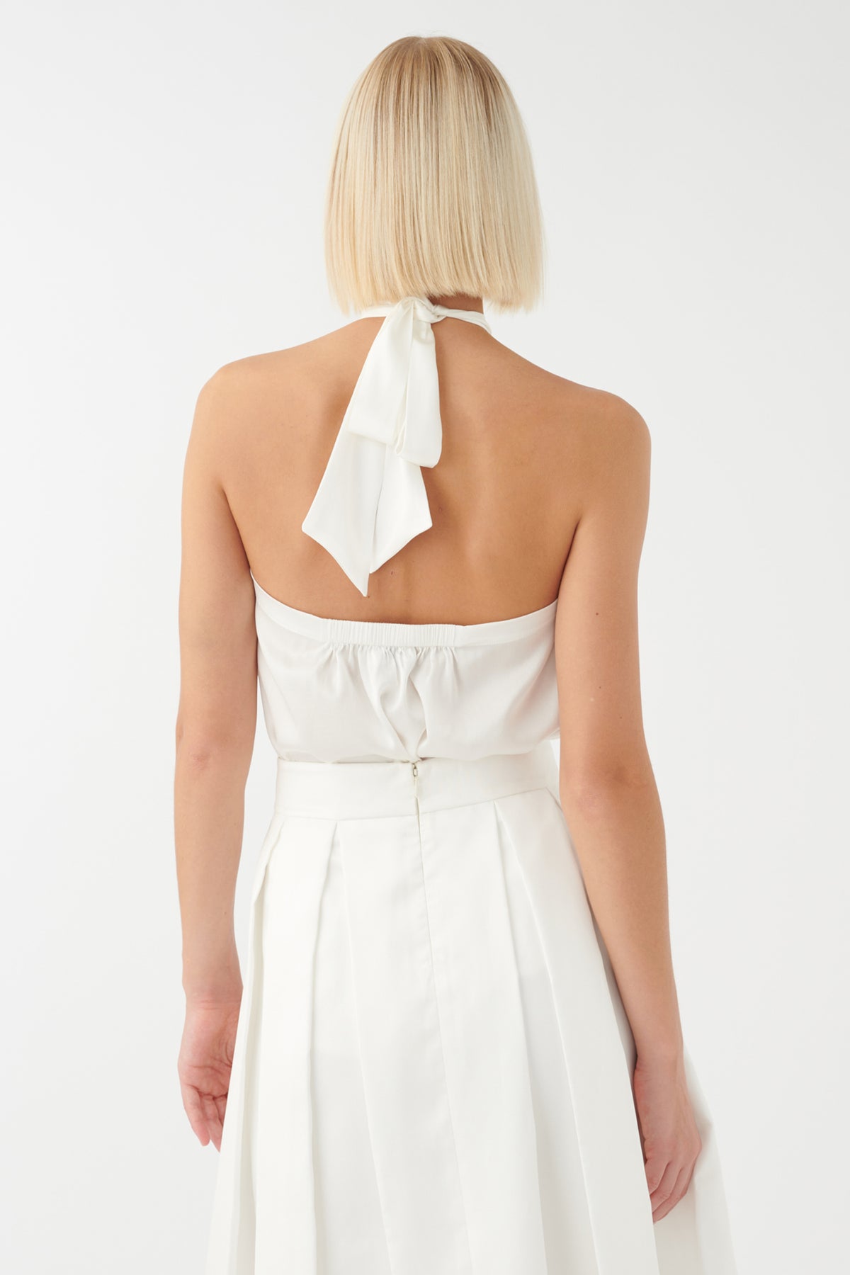 Dea Kudibal NikkiDEA 0700424 White Halterneck Top, back view