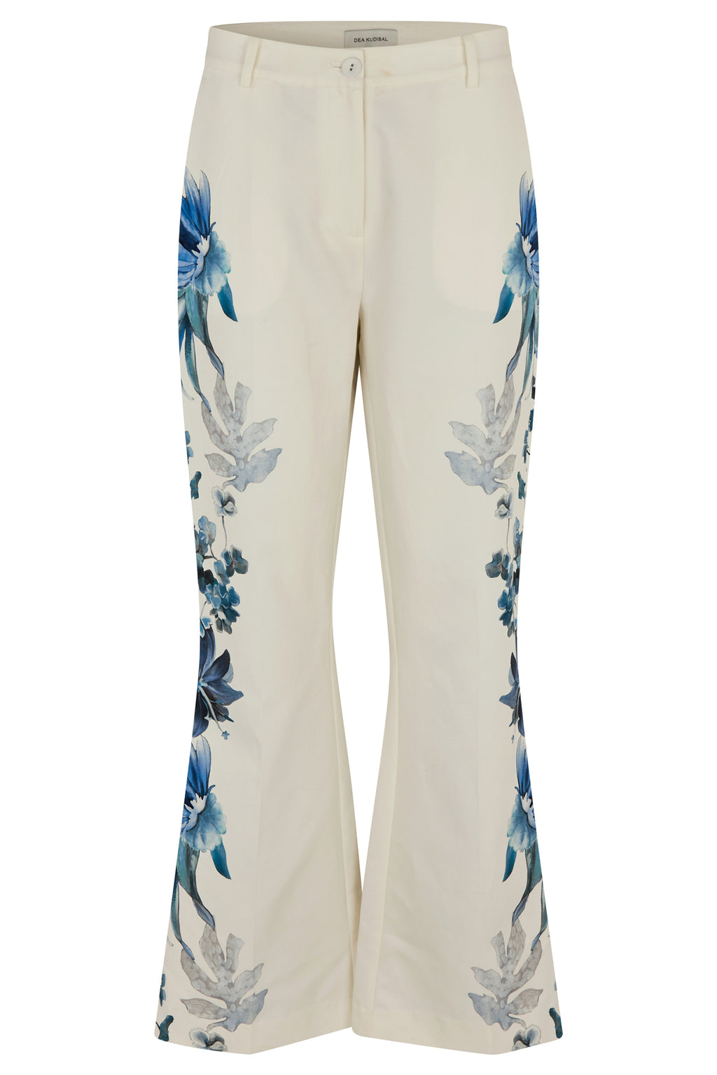 Dea Kudibal RihannaDEA 0150126 Belladonna Midnight Cotton Silk Flared Trousers