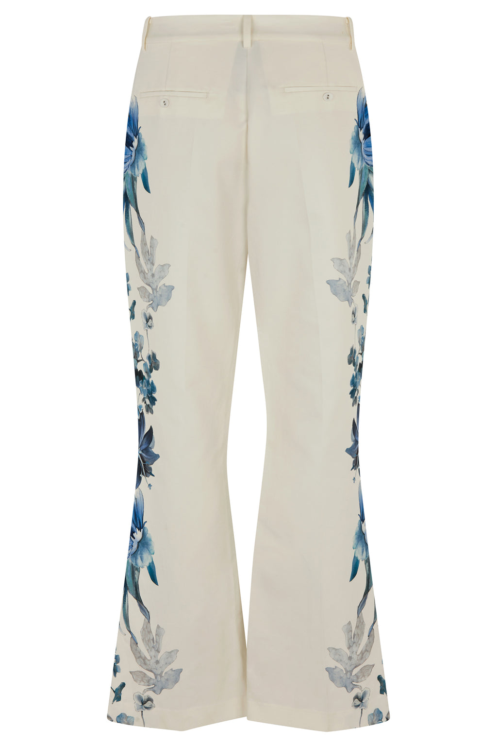 Dea Kudibal RihannaDEA 0150126 Belladonna Midnight Cotton Silk Flared Trousers