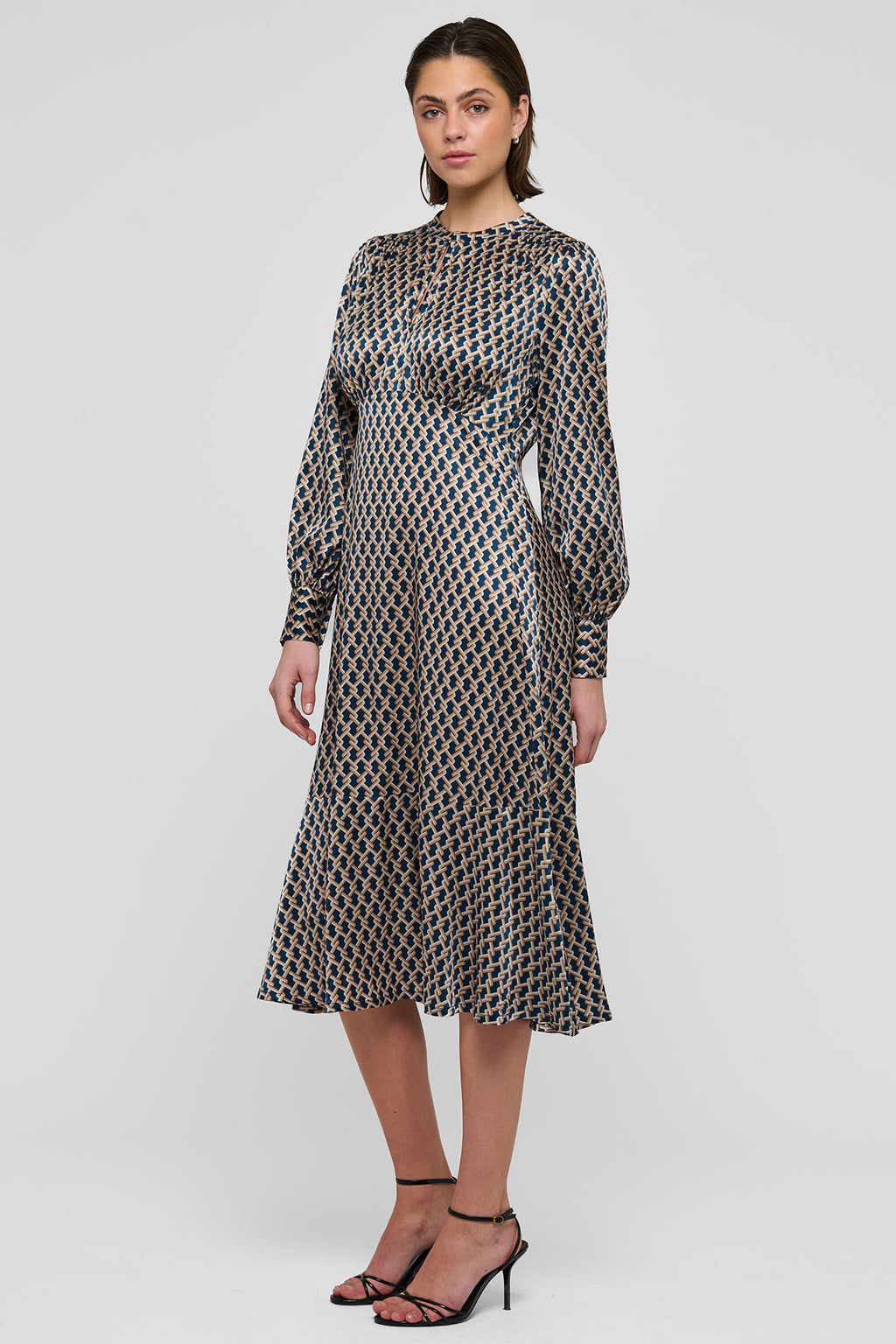 Dea Kudibal RumerDEA 1820126 Tangle Biscotti High Cuff Dress