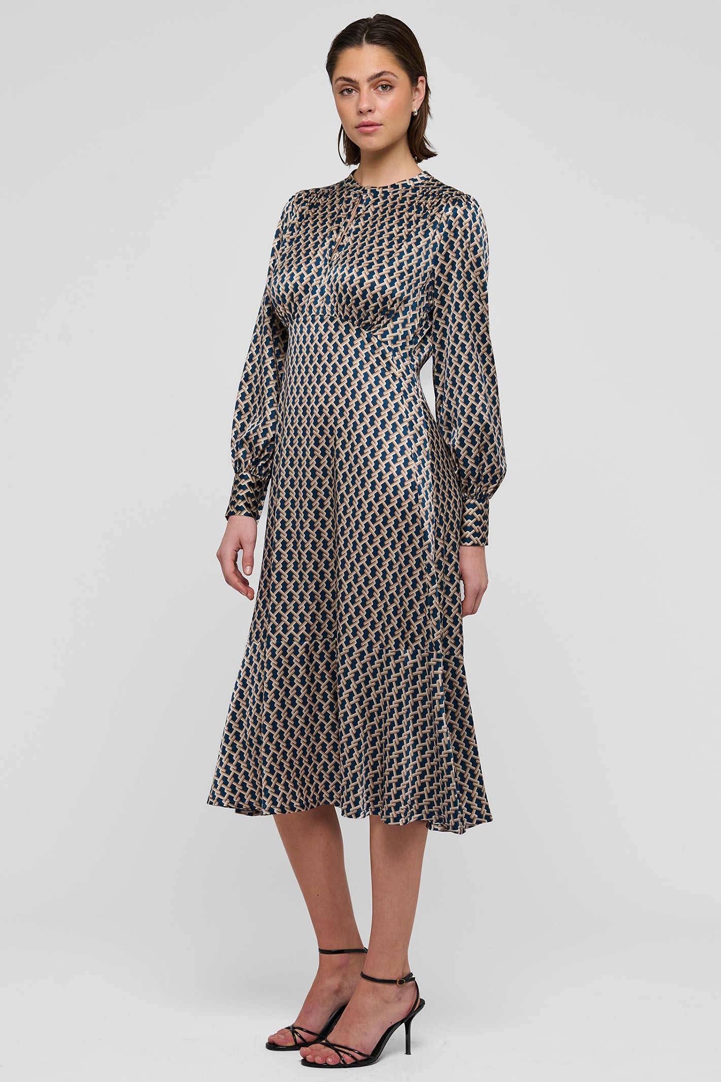 Dea Kudibal RumerDEA 1820126 Tangle Biscotti High Cuff Dress