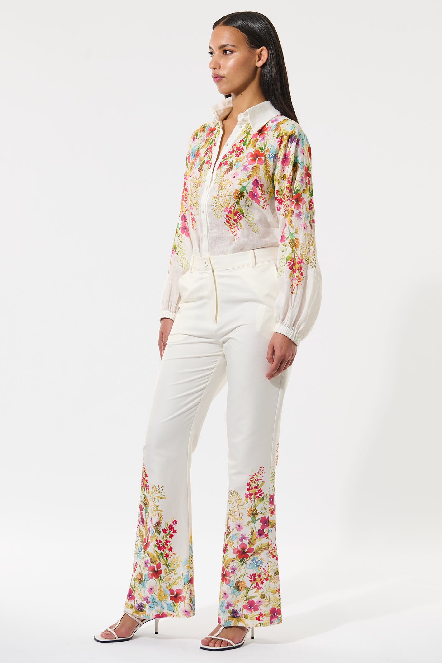 Dea Kudibal 0660125 SiomaDEA Poetic Floral Print Linen Shirt