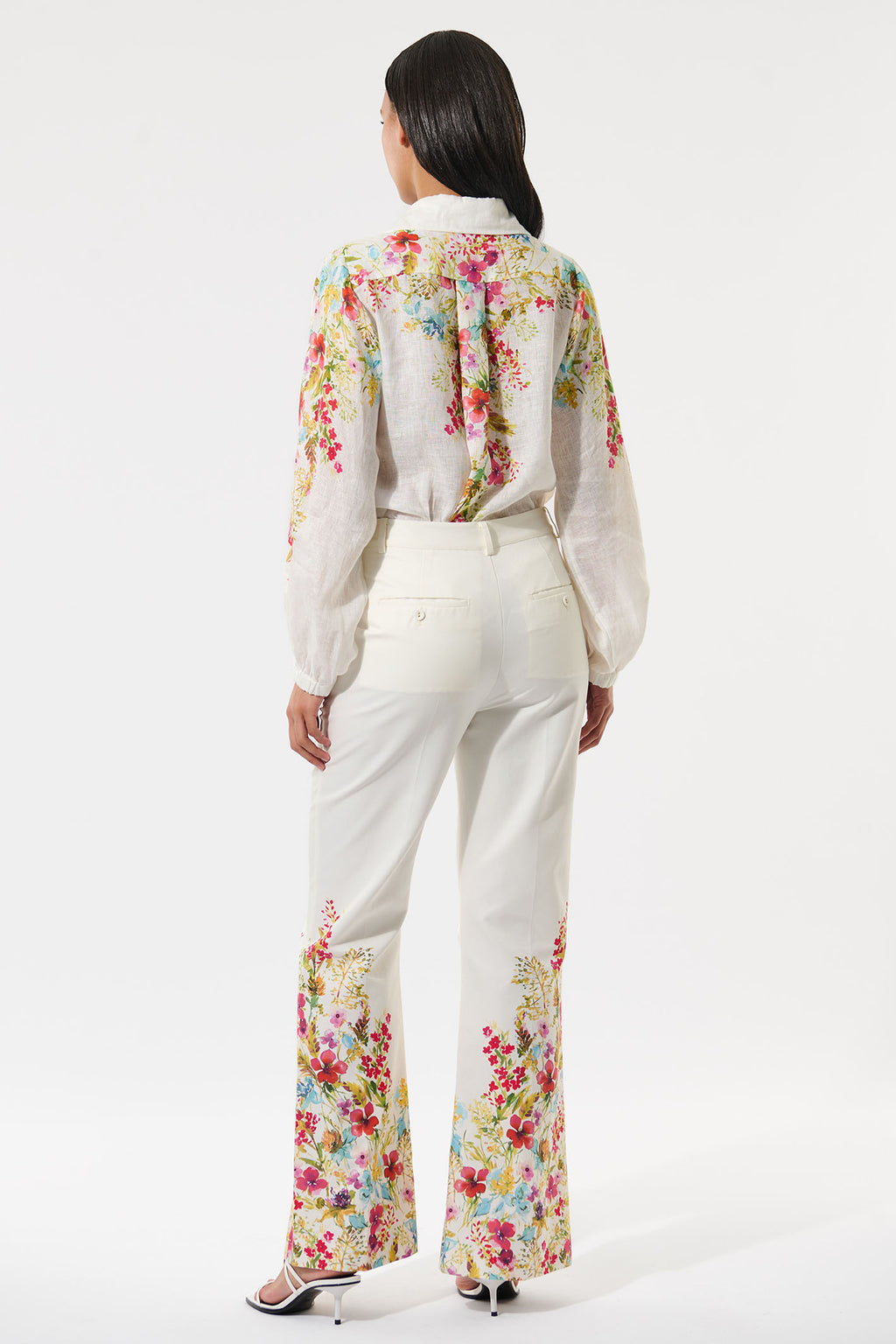 Dea Kudibal 0660125 SiomaDEA Poetic Floral Print Linen Shirt