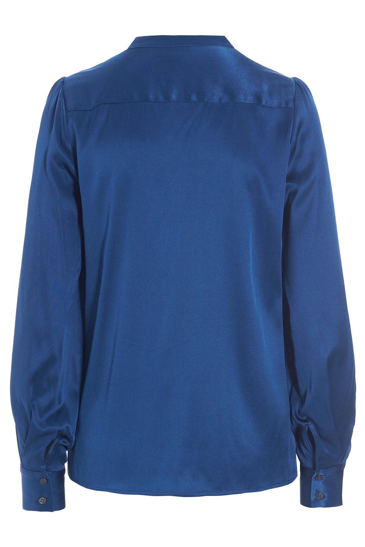 Dea Kudibal Stacy 23-1022-2060 Blue Pacific Silk Blouse, product back view