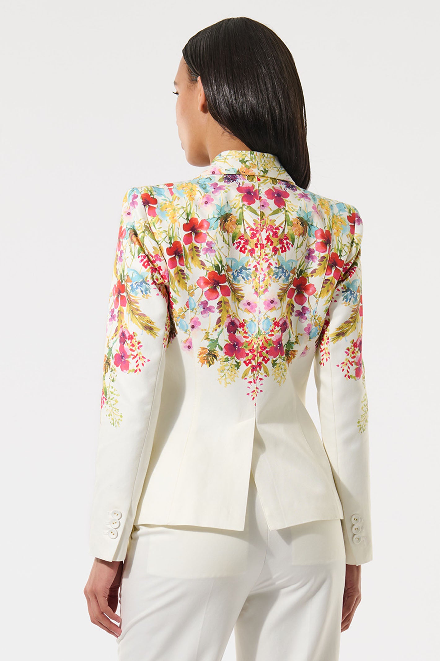 Dea Kudibal Zinsadea 0380125 Poetic Floral Print NS Blazer Jacket