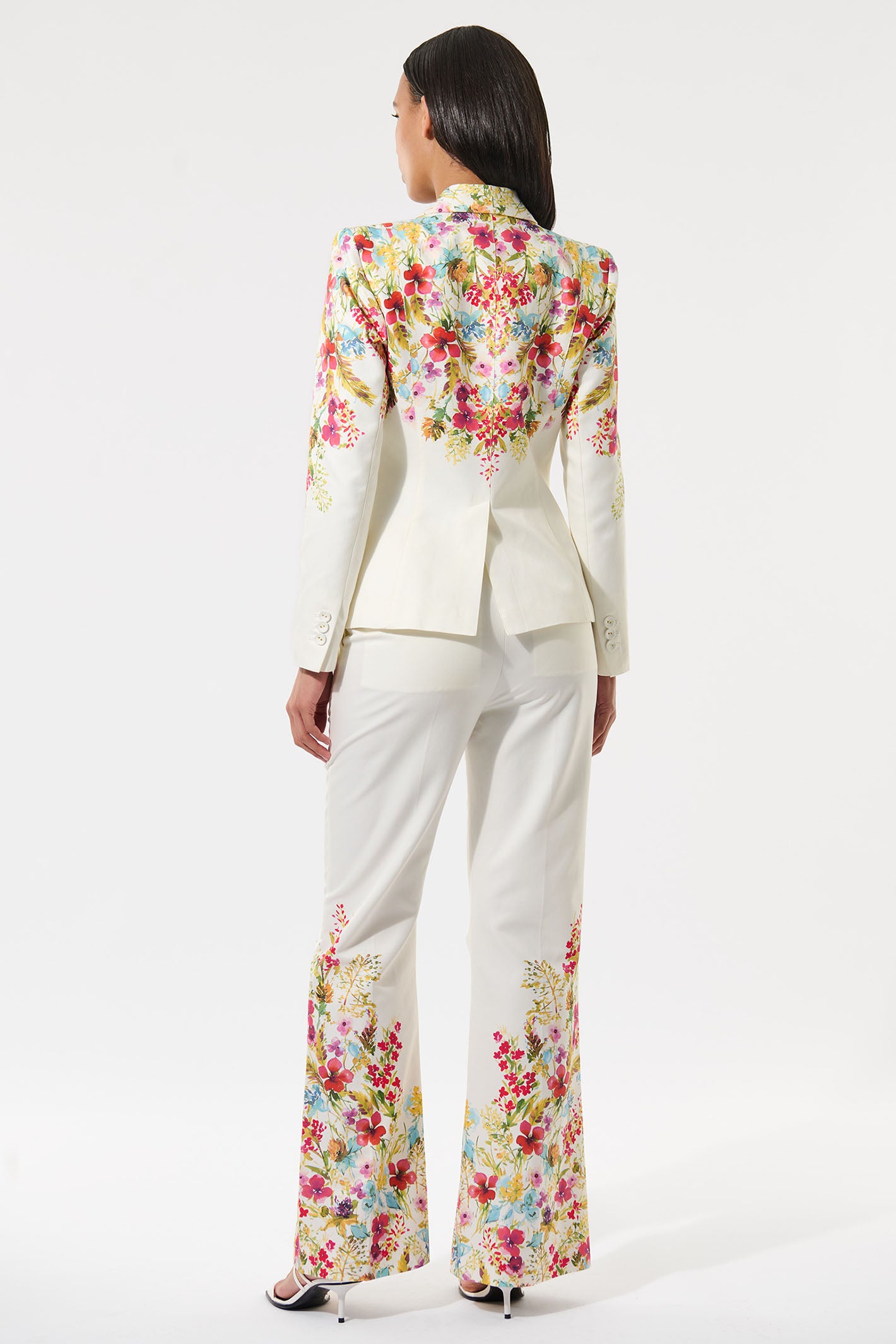 Dea Kudibal Zinsadea 0380125 Poetic Floral Print NS Blazer Jacket