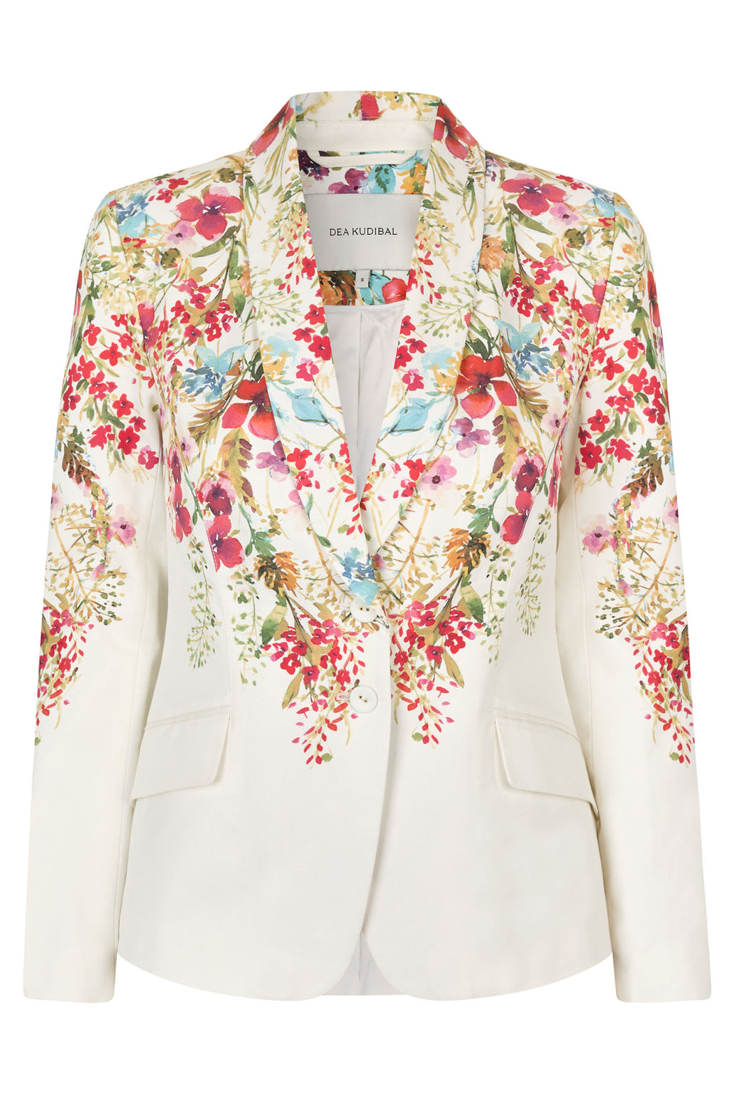 Dea Kudibal Zinsadea 0380125 Poetic Floral Print NS Blazer Jacket