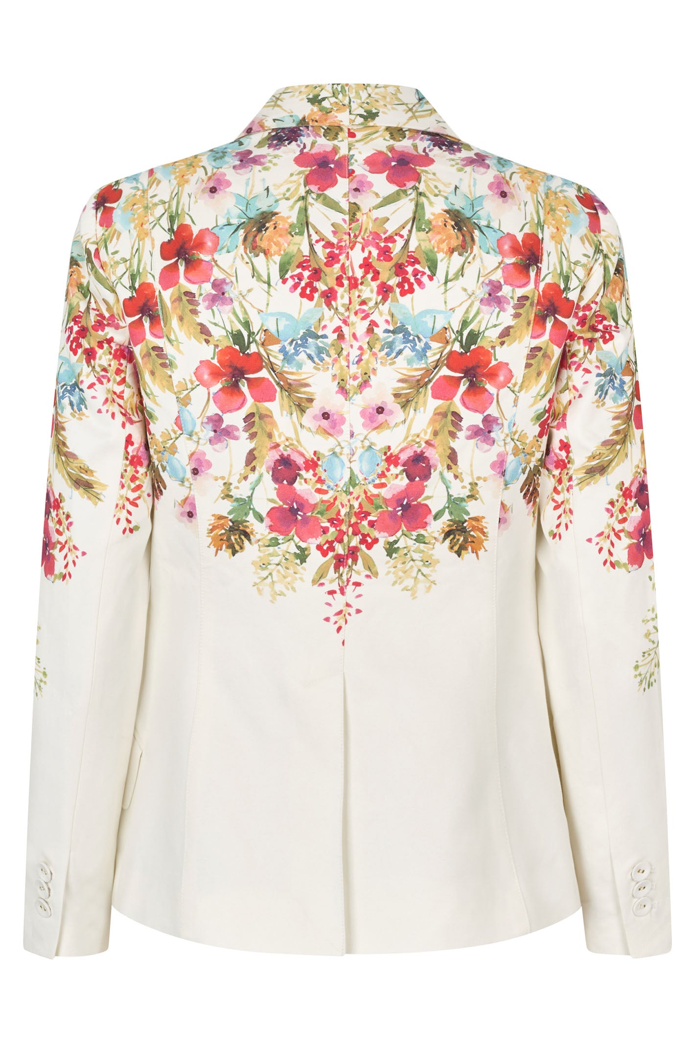 Dea Kudibal Zinsadea 0380125 Poetic Floral Print NS Blazer Jacket