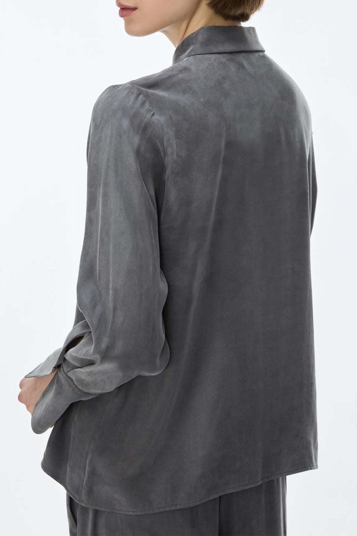IBLUES IBLFIORE Iron Grey Shirt, back view