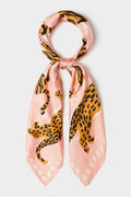 IBLUES IBLPALO Pink Tiger Scarf, packshot knotted