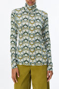 IBLUES IBLVOLATE High Neck Pattern Top, front view