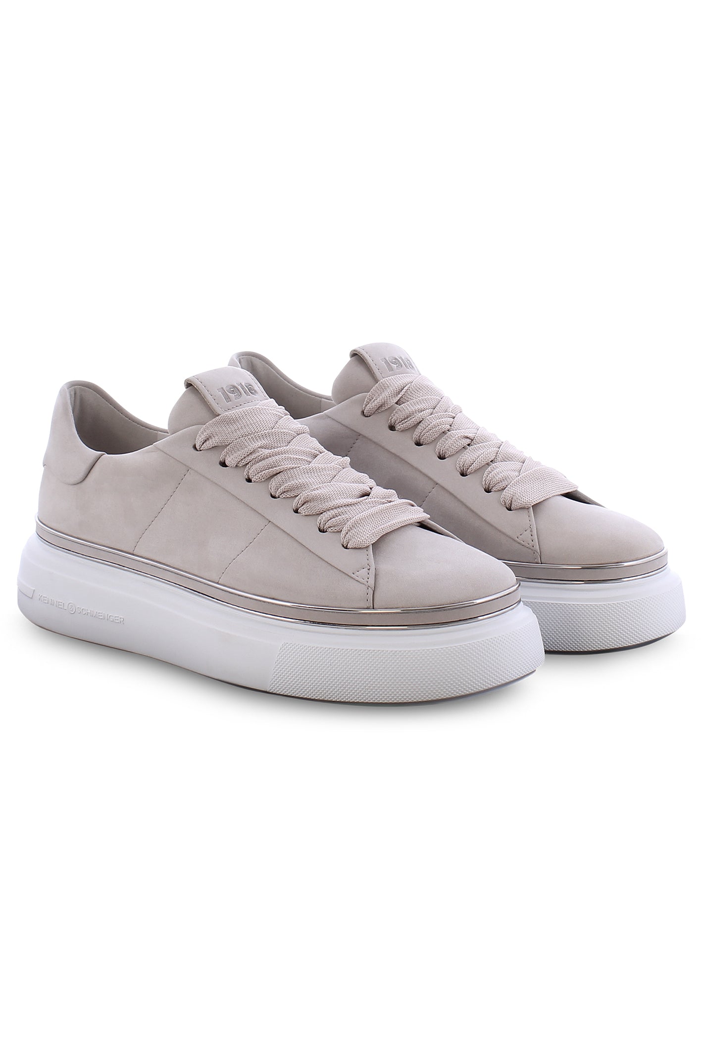 Kennel & Schmenger Elan BeigeSoft Nubuck Sneakers 314100 0130 5020 Sasso