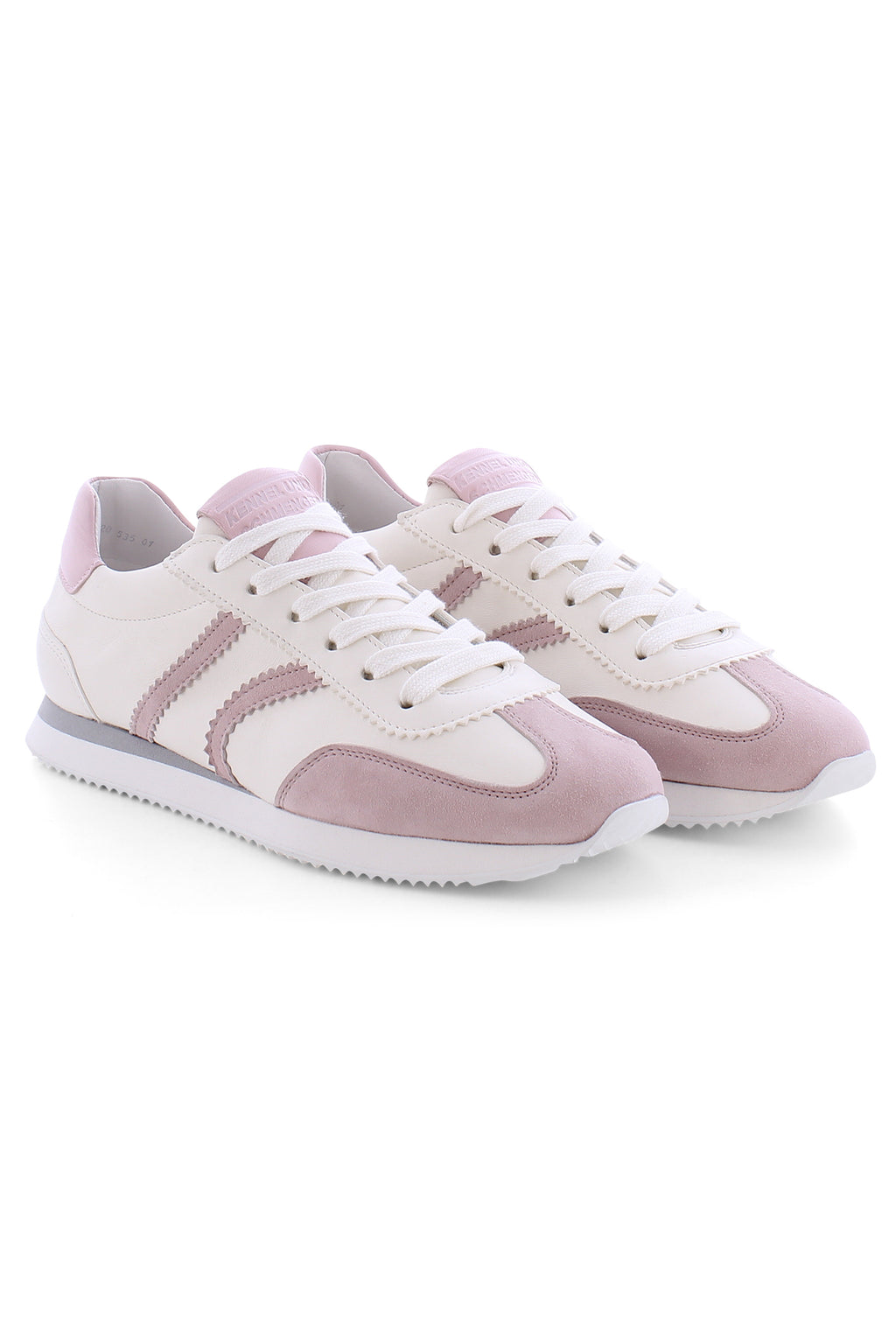 Kennel & Schmenger Mul Grey White Leather Trainers 222102 8103 7315