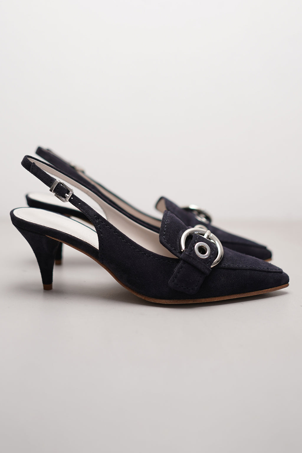Kennel & Schmenger Sia Pacific Navy Suede Leather Shoes 718100 0120 1910