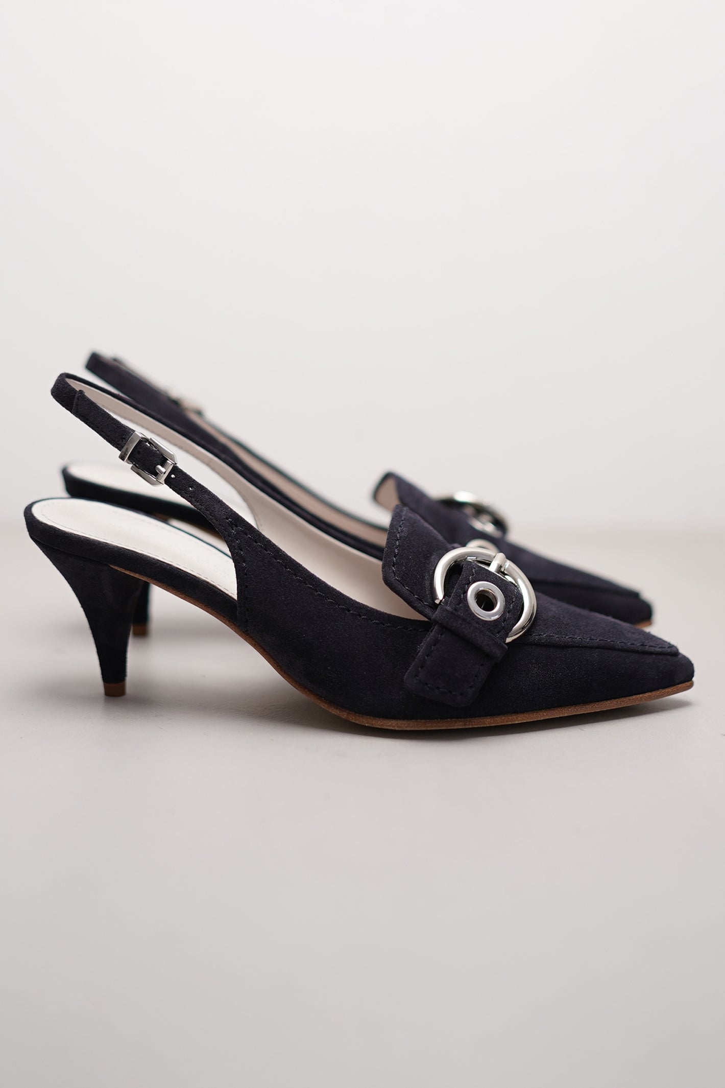Kennel & Schmenger Sia Pacific Navy Suede Leather Shoes 718100 0120 1910