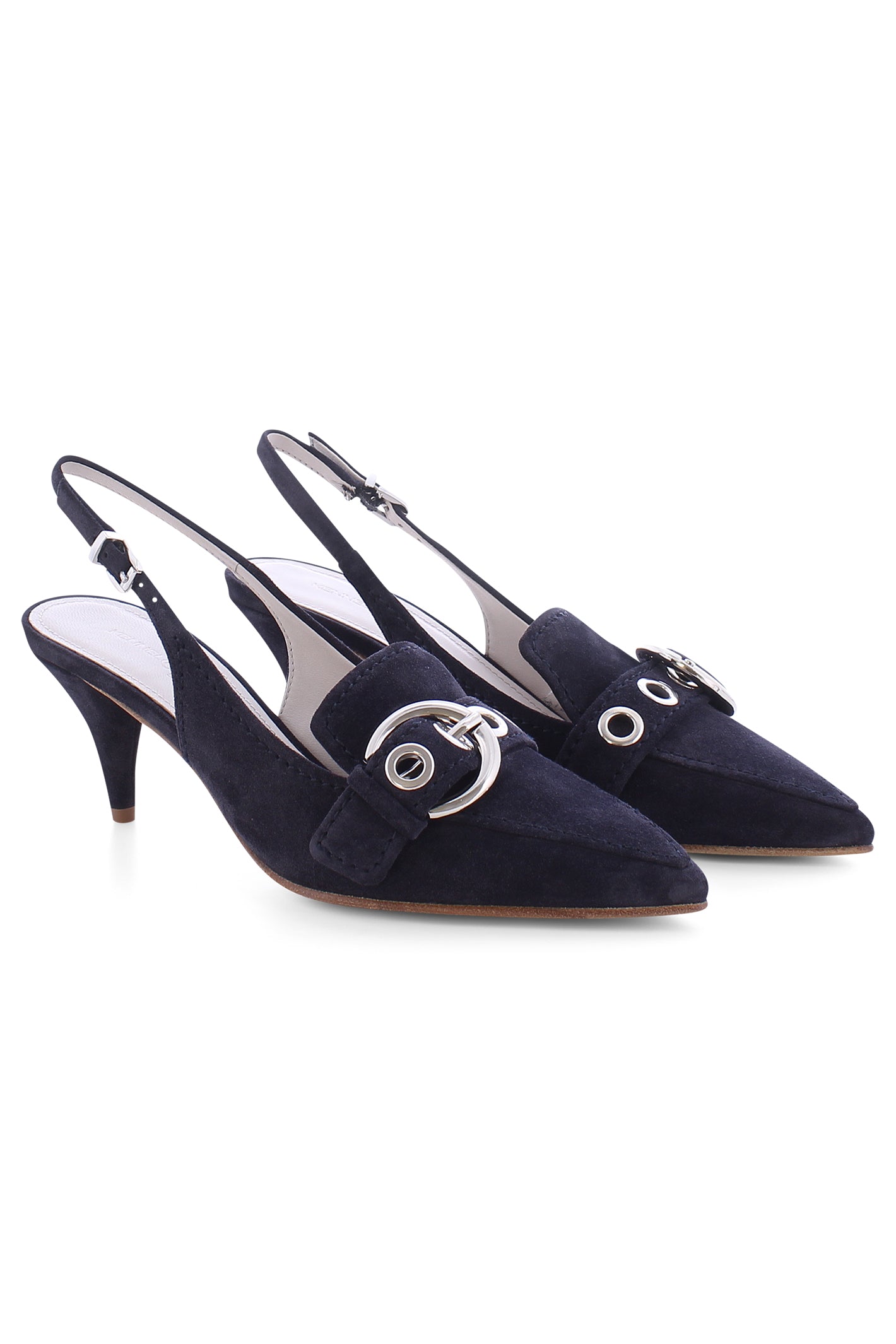 Kennel & Schmenger Sia Pacific Navy Suede Leather Shoes 718100 0120 1910