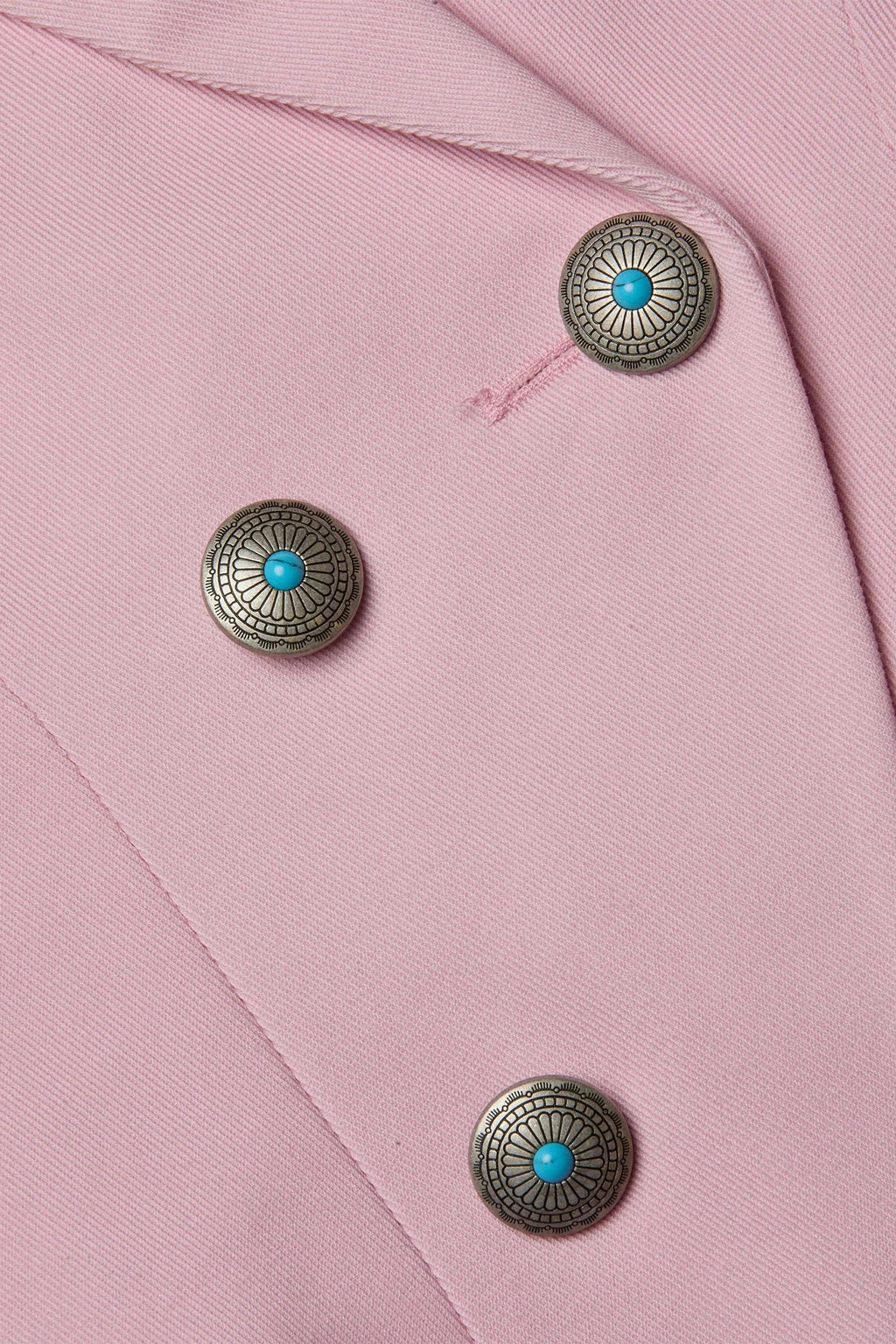 L'Agence Bethany Blush Pink Double Breasted Blazer 1772JTS2