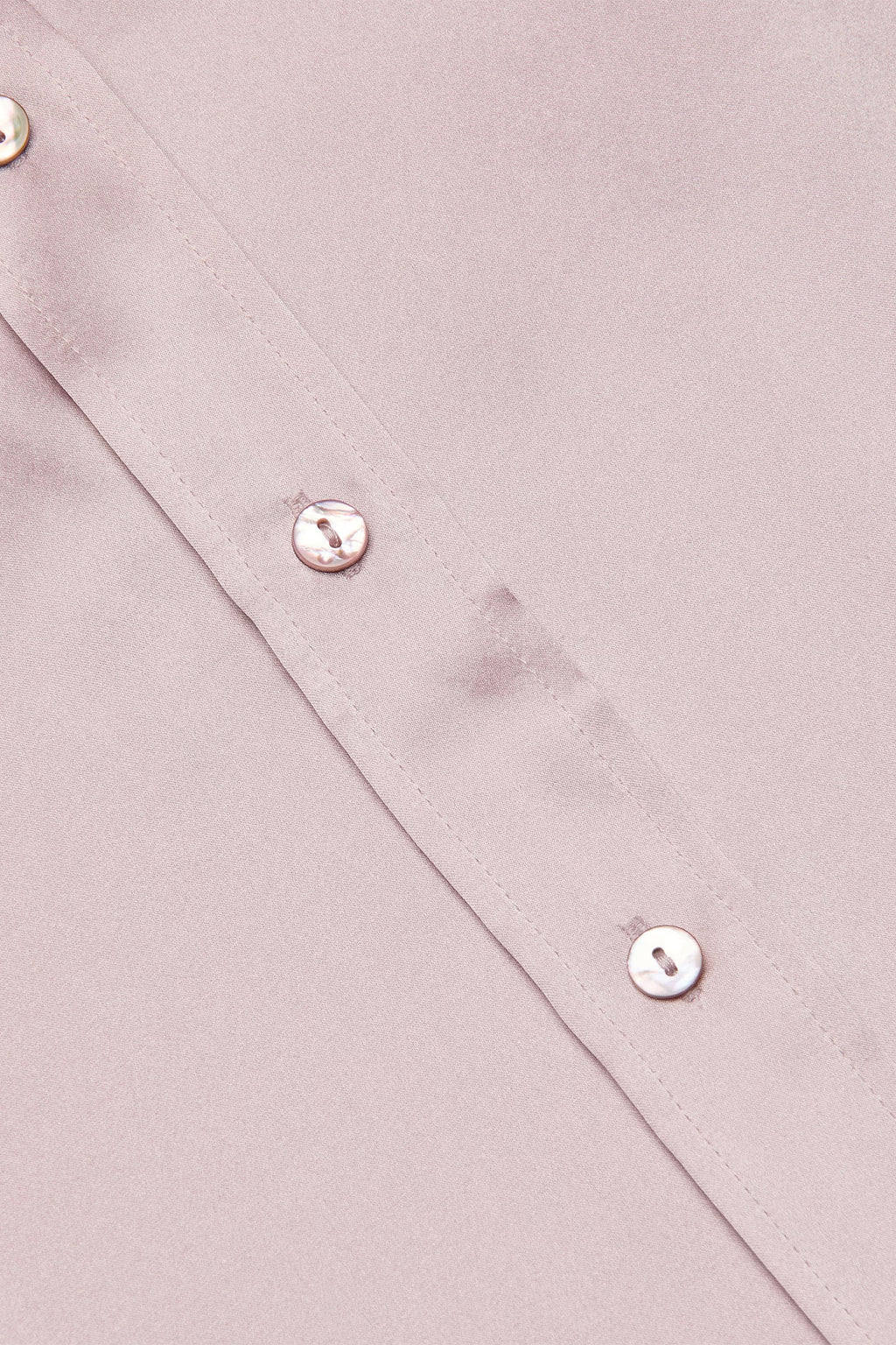L'Agence Dani icy lilac silk blouse, back view