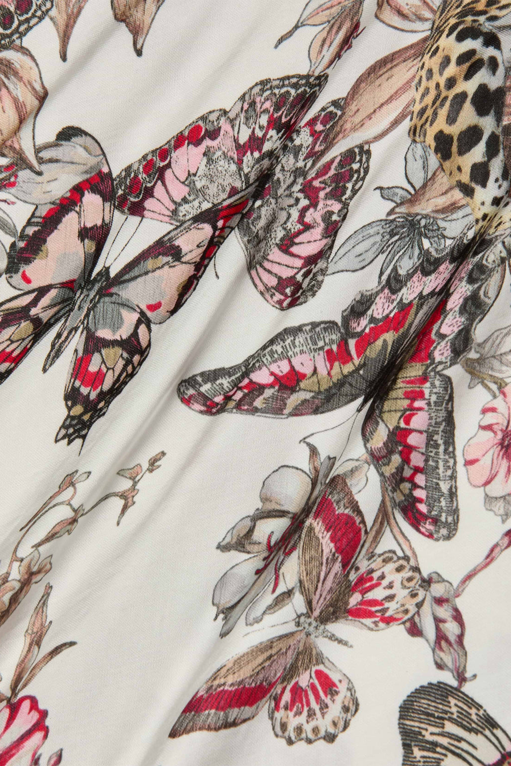 L'Agence Eddie 40828LMJ White Multi Butterfly Jungle Tank Top 0090 BJNL