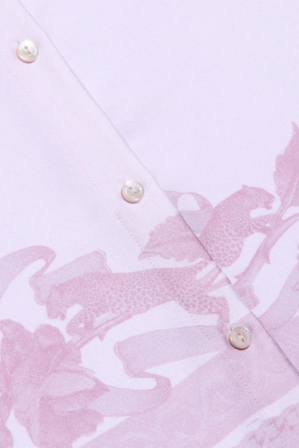 L'Agence 40874GXG mauve leopard scarf print blouse at No19 Boutique